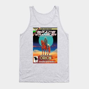 Space Wrangler Comic Book T-Shirts Tank Top